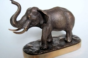 Elephant as a symbol of abundance and prosperity