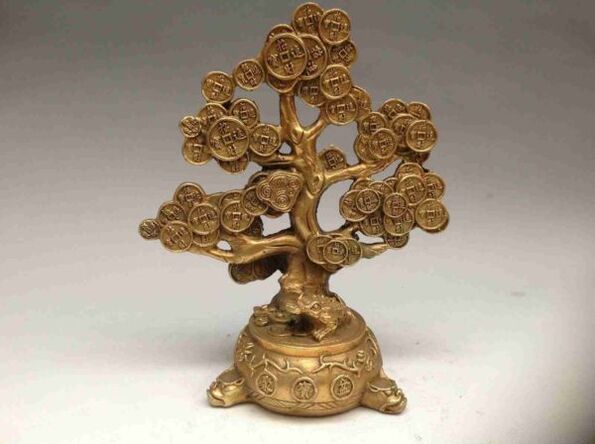 Money tree as a lucky charm