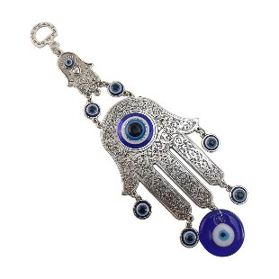 Muslim amulets for good luck, the eye of Fatima