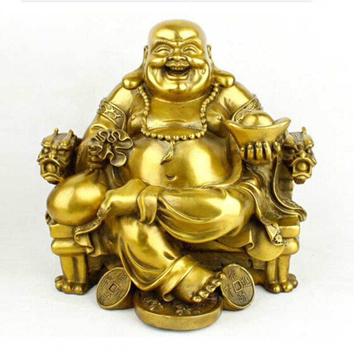 Laughing Buddha figure